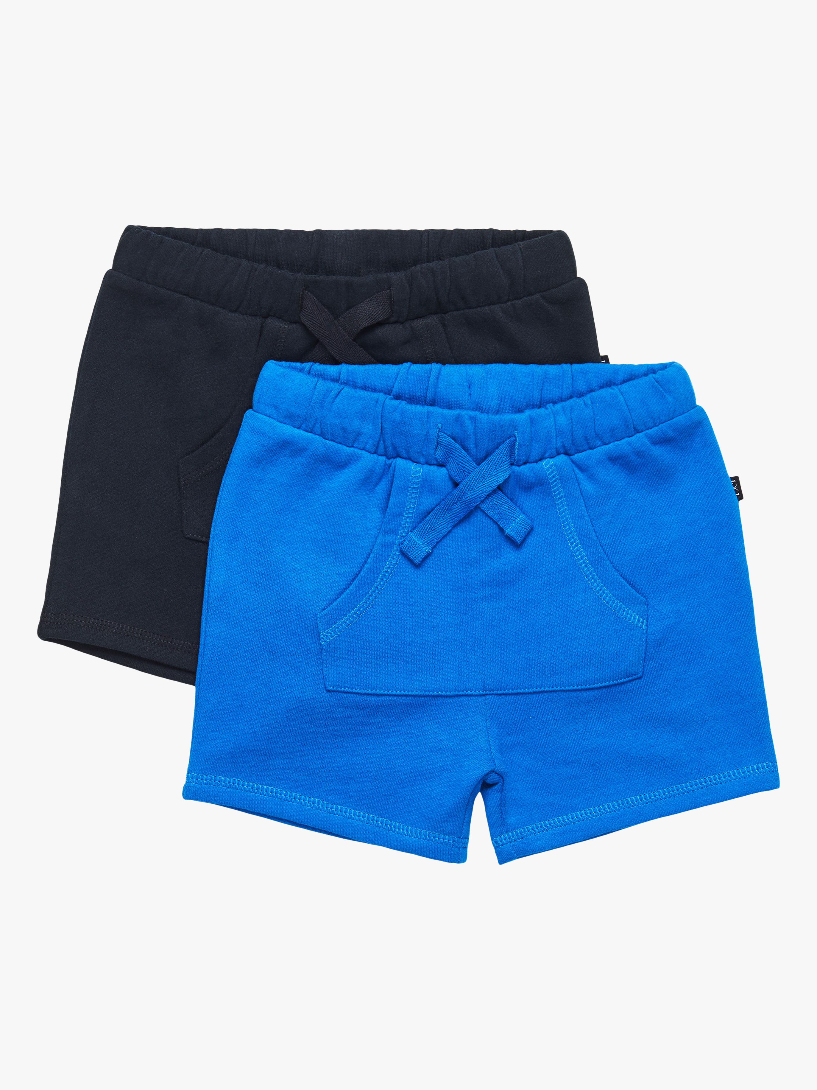 Luca &  Lola Ricolo Shorts 2er Pack, Black/Blue 122-128
