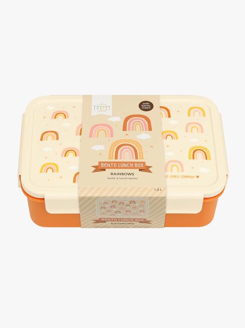 A Little Lovely Company Bento Lunchbox, Regenbogen