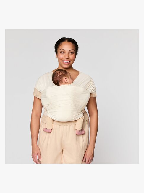 Ergobaby Aura Wrap Mesh Tragetuch, Cream