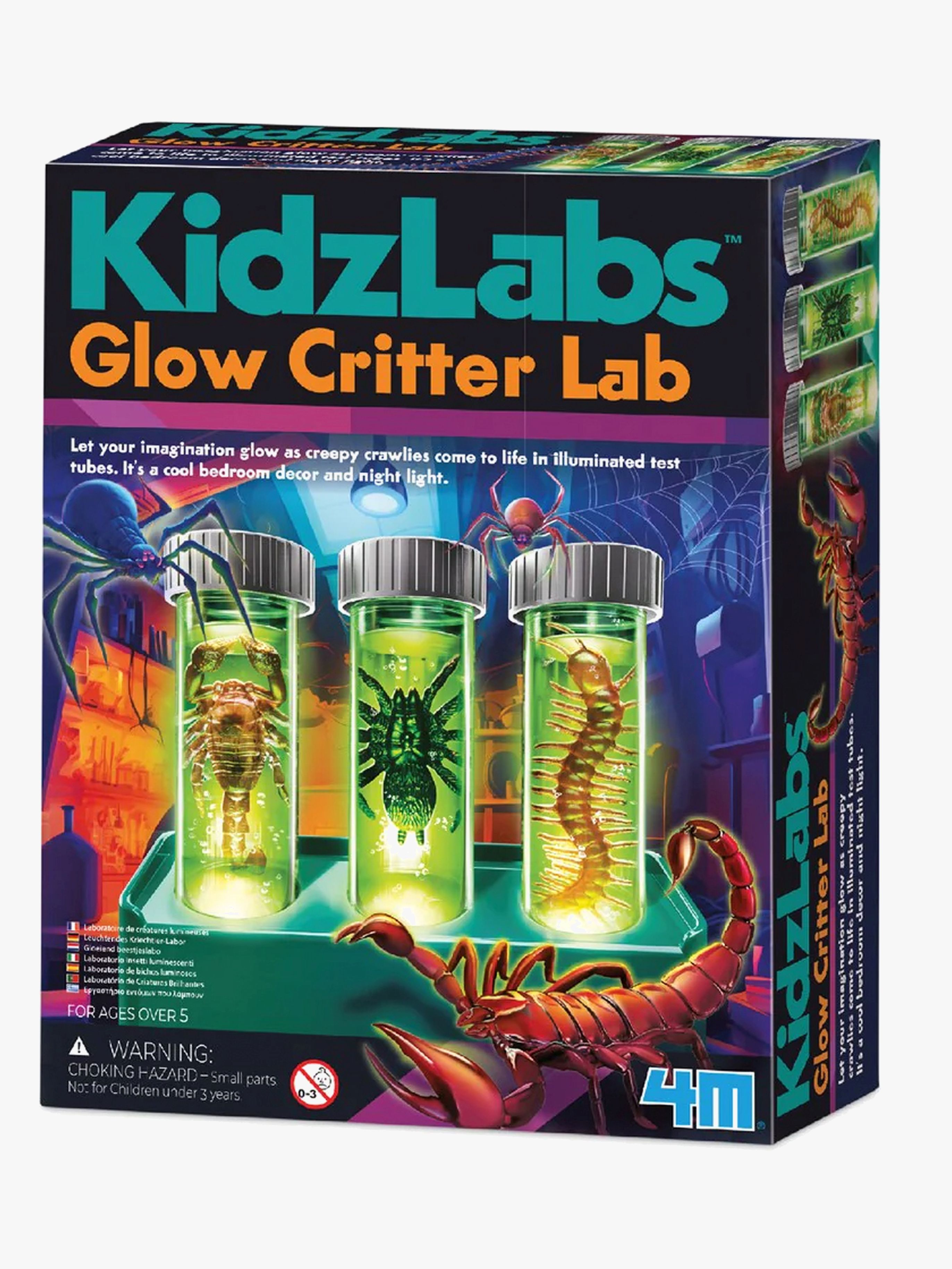 4M KidzLabs Experimentierkasten Leuchtwesen