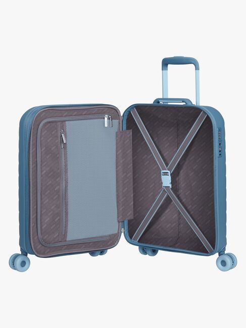 American Tourister Neovibe Spinner Koffer 37-43L, Steel Blue
