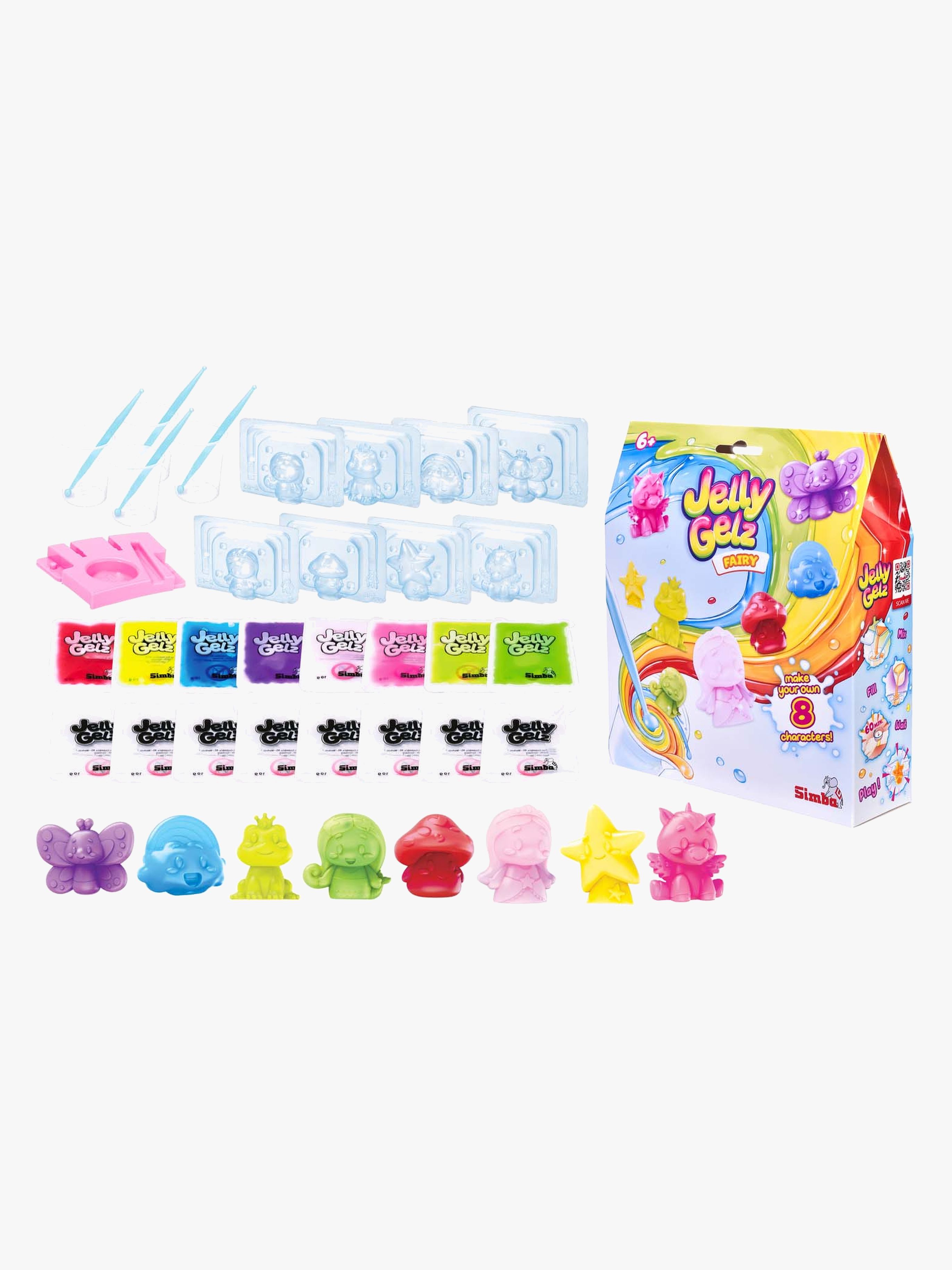 Jelly Gelz Fairy Bastelset Mit Gel Und Formen
