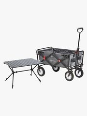 North 13.5 Light Bollerwagen, Ivy Grey inkl. Campingtisch
