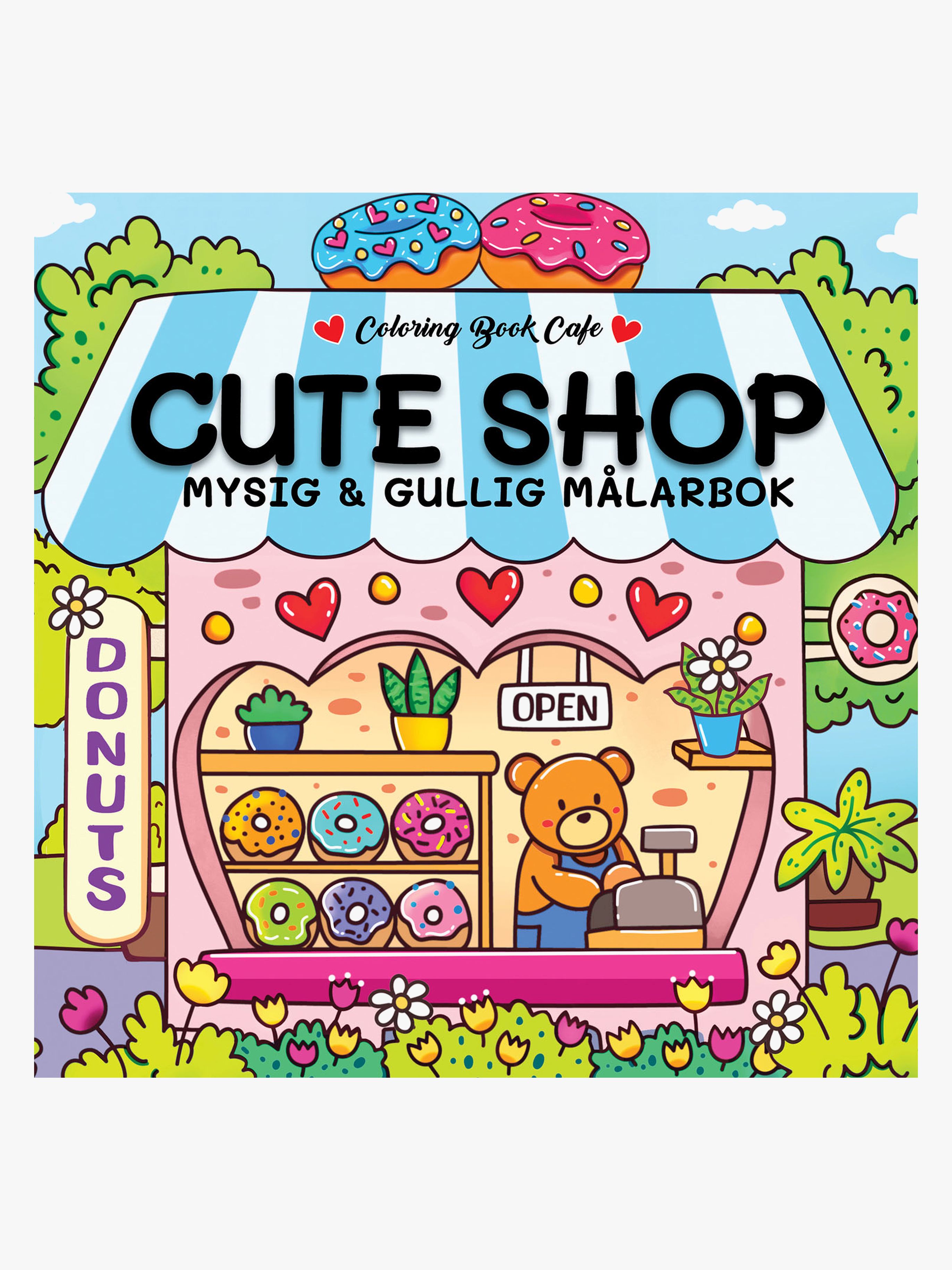 Legind A / S Cozy Cute Shop Malbuch