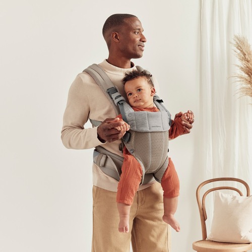 BabyBjörn Harmony Babytrage 3D Mesh, Graubeige