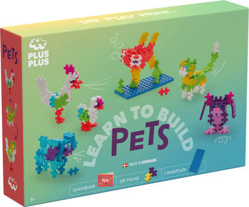 Plus-Plus Learn to Build Pets Bausatz 275 Teile