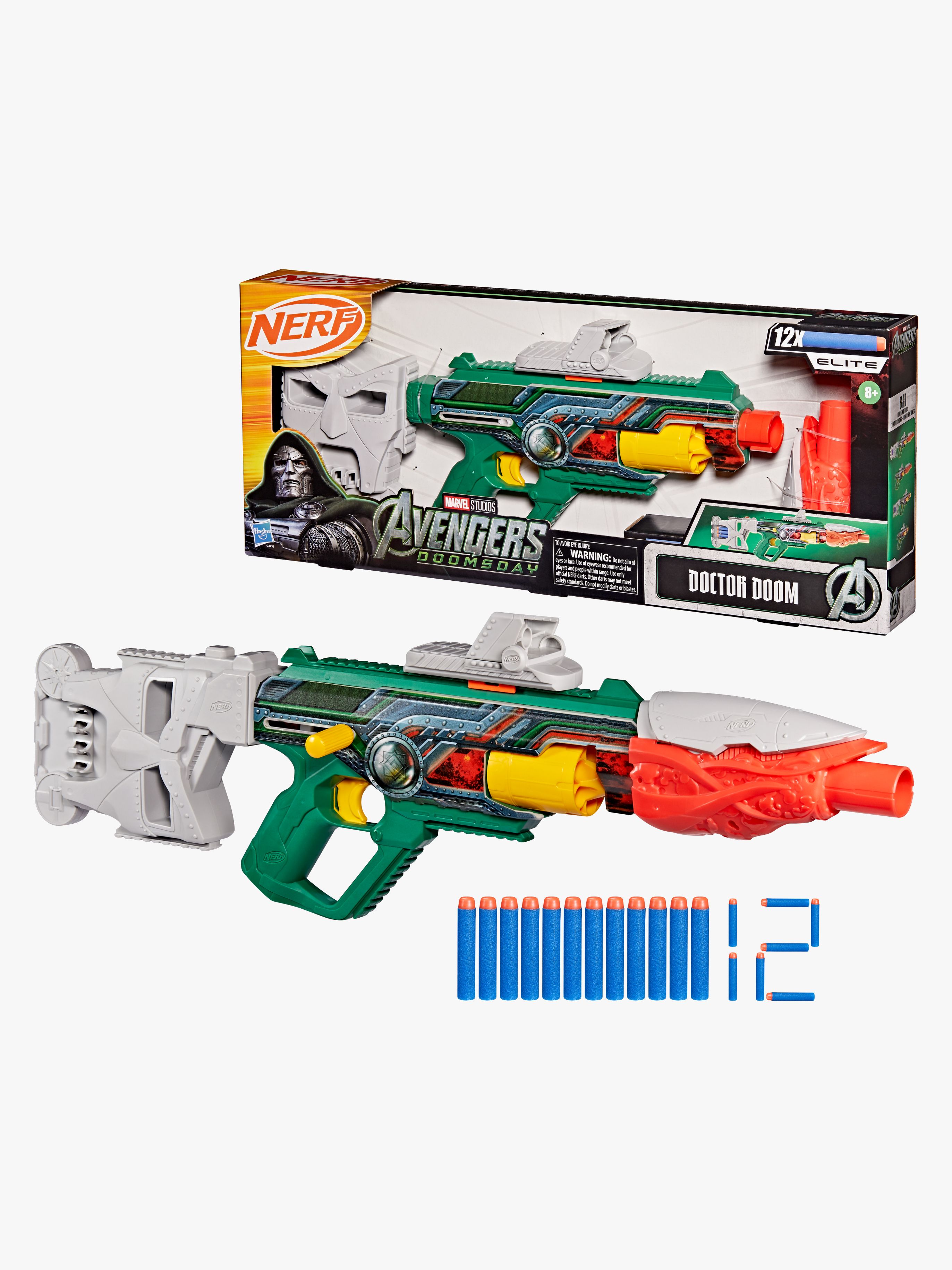 NERF Avengers Doomsday Doctor Blaster, Mehrfarbig