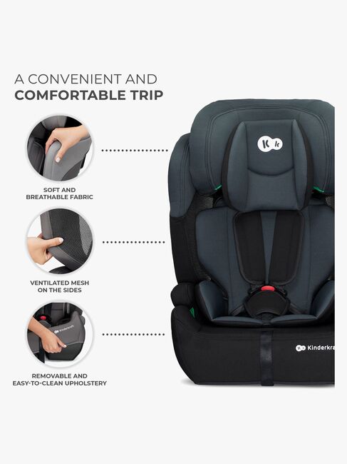 Kinderkraft COMFORT UP i-Size Kindersitz, Black