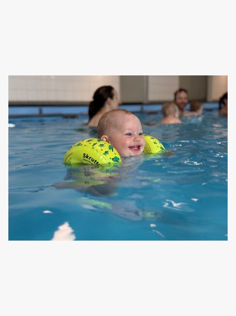 Skruttenringen Schwimmflügel, Gelb Gemustert