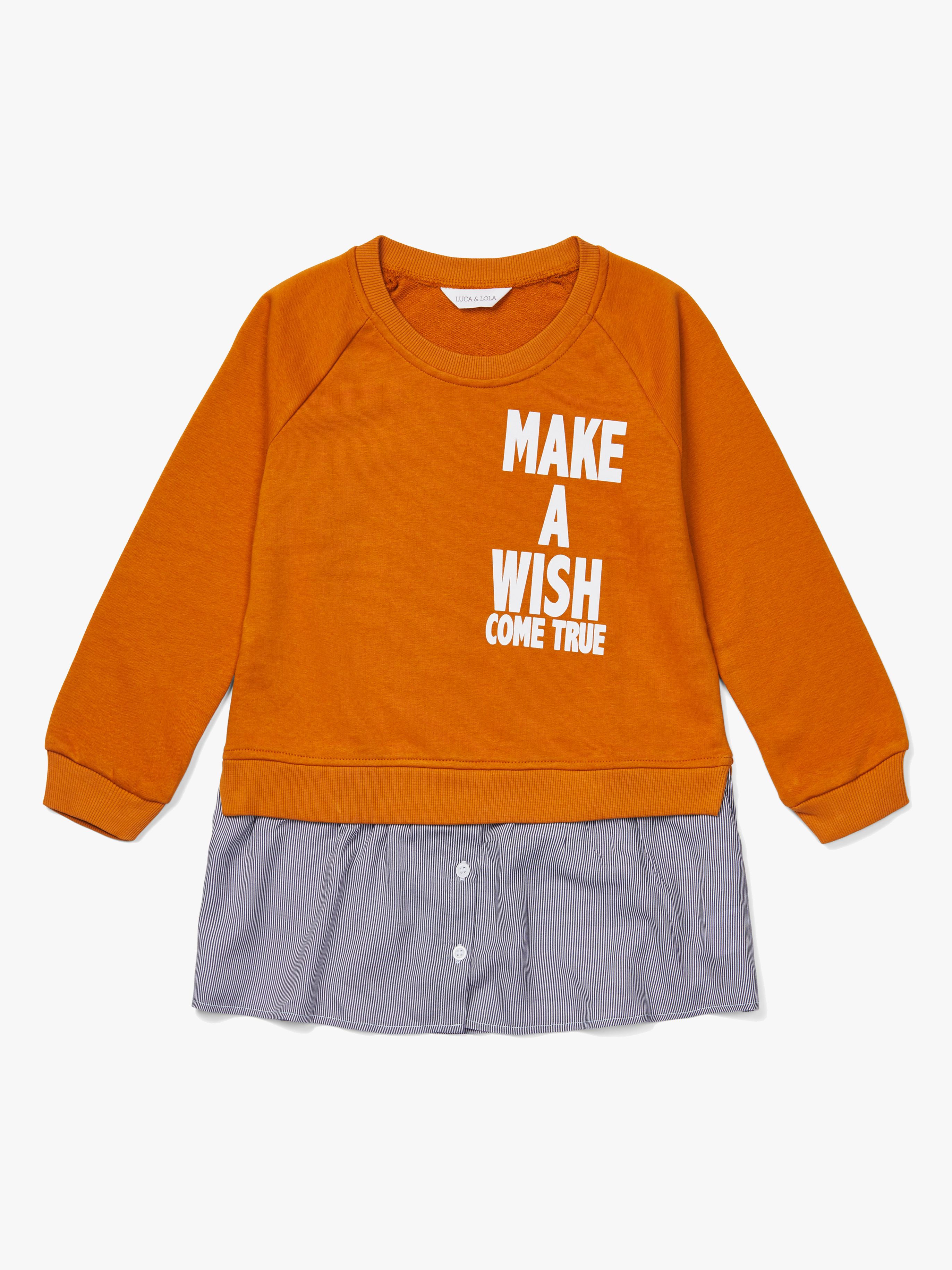 Luca &  Lola Giona Pullover, Mustard 110-115