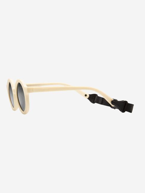 BabyMocs Signature Soft Biegbare Sonnenbrille, Milk