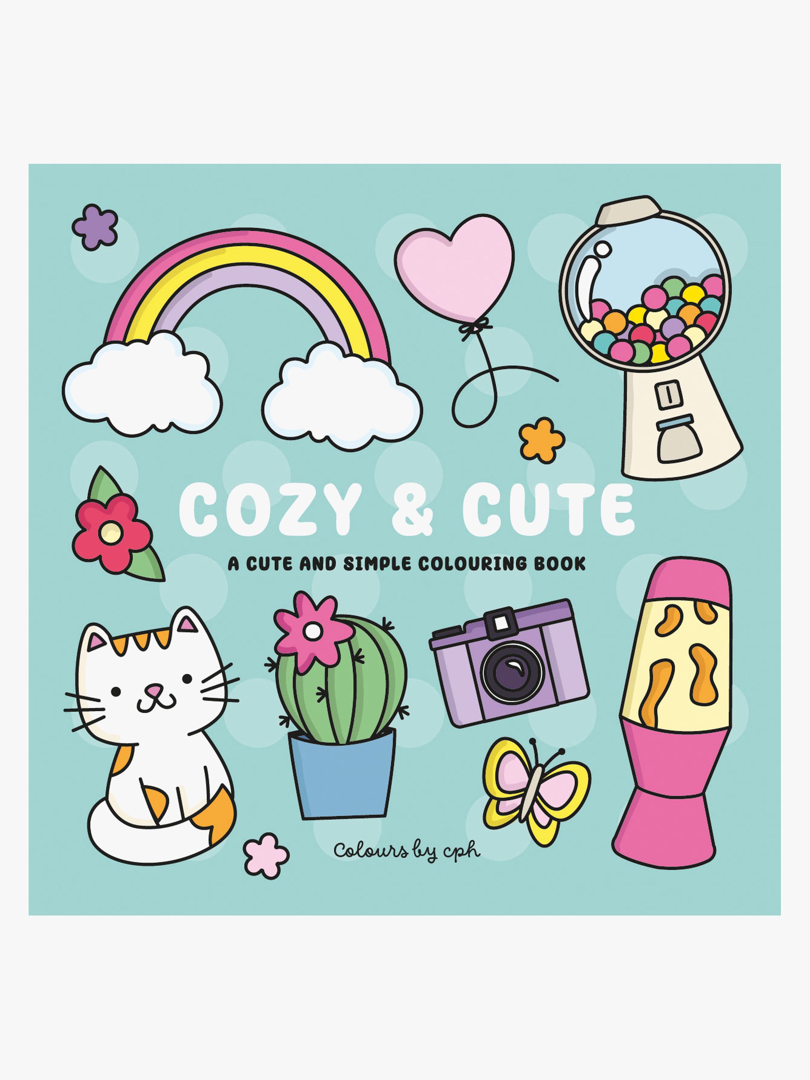 ColoursbyCPH Cozy &  Cute Malbuch