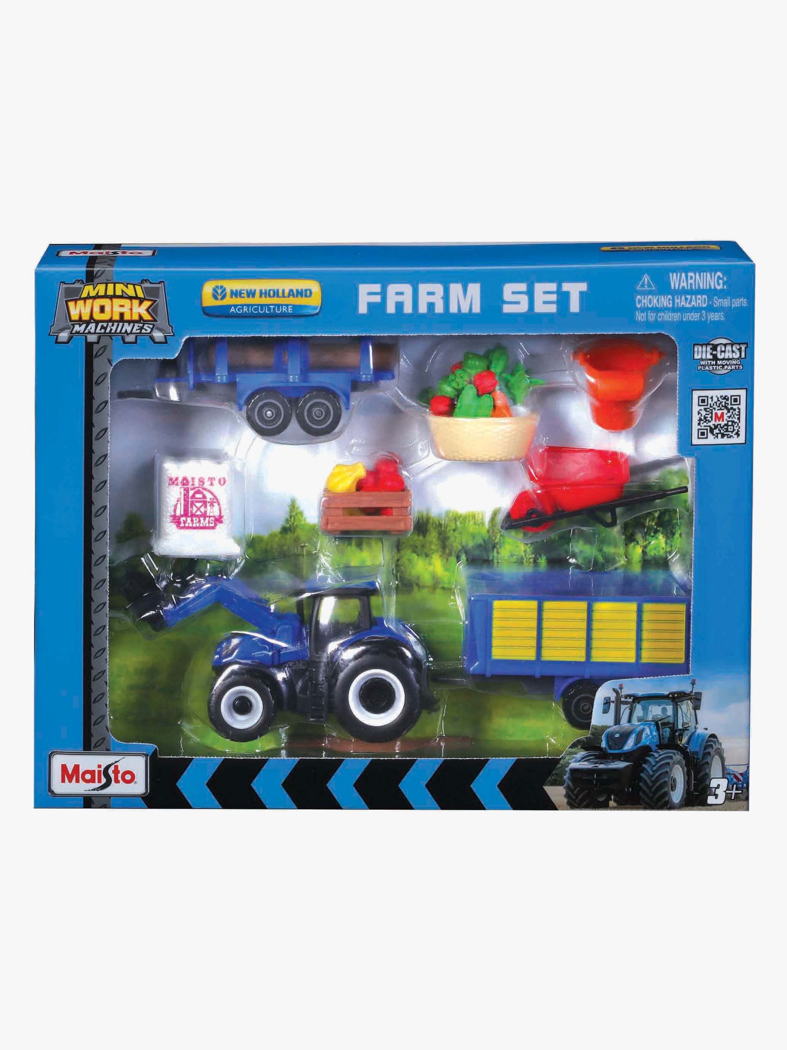 Mini Working Machines Bauernhof-Set New Holland
