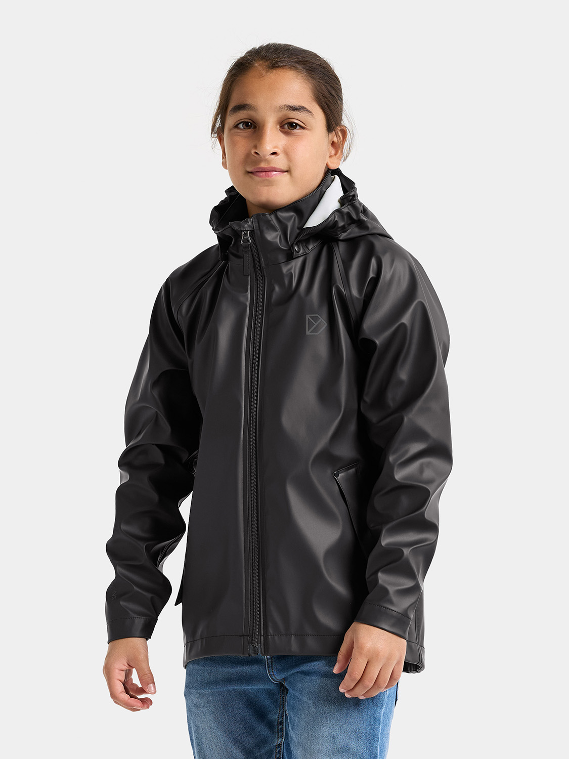 Didriksons Hepta Regenjacke, Black, 170