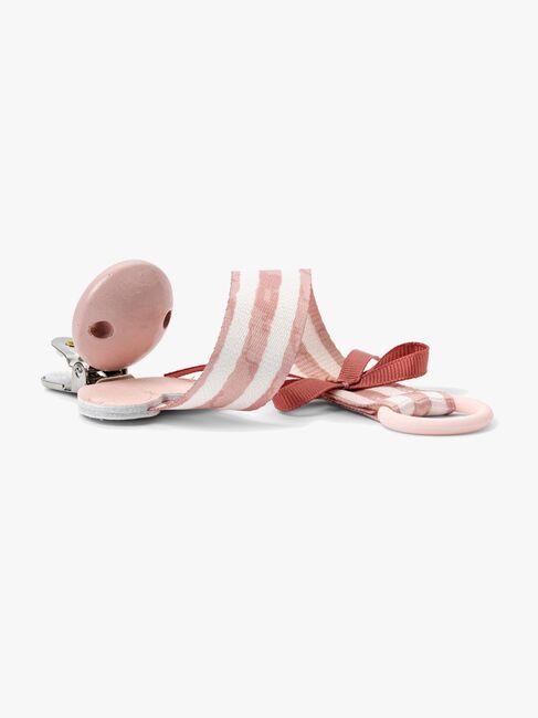 Elodie Schnullerkette Holz, Candy Stripes