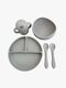 Summerville Geschirr-Set 5 Teile, Silver Grey