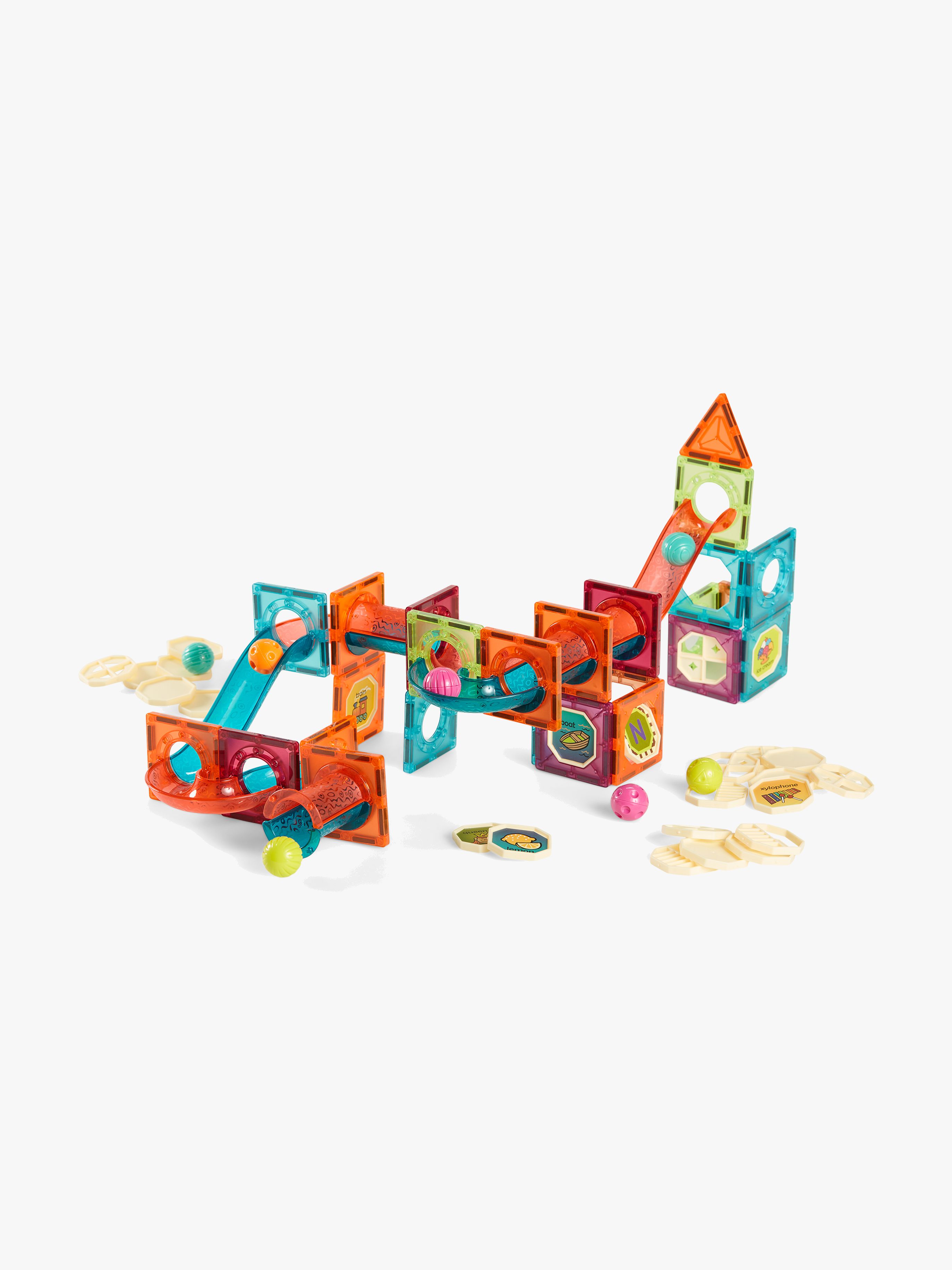 Fippla Magnetische Bauteile 78 Teile