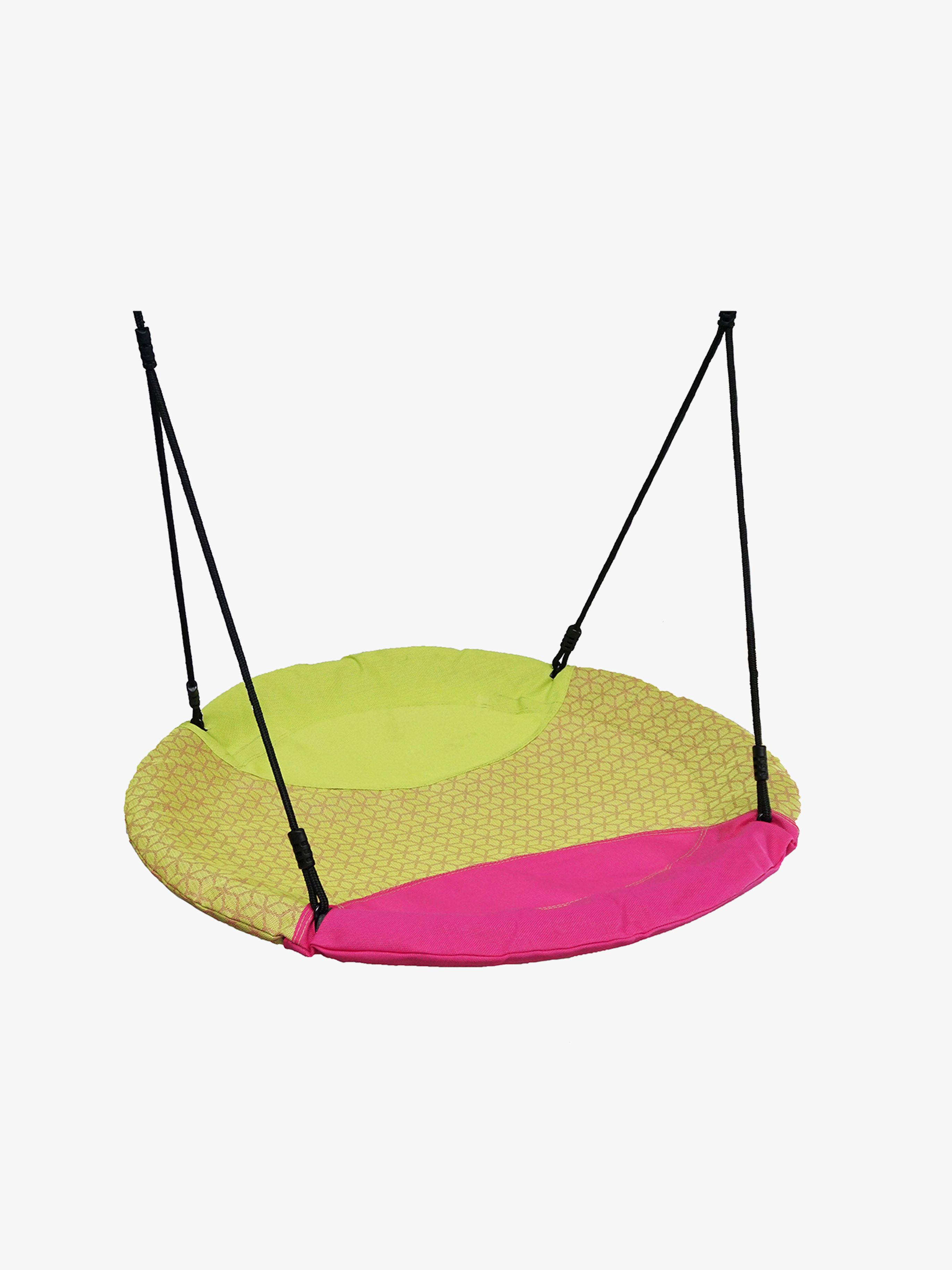 Hörby Bruk Nestschaukel Rund, Lime/Cerise