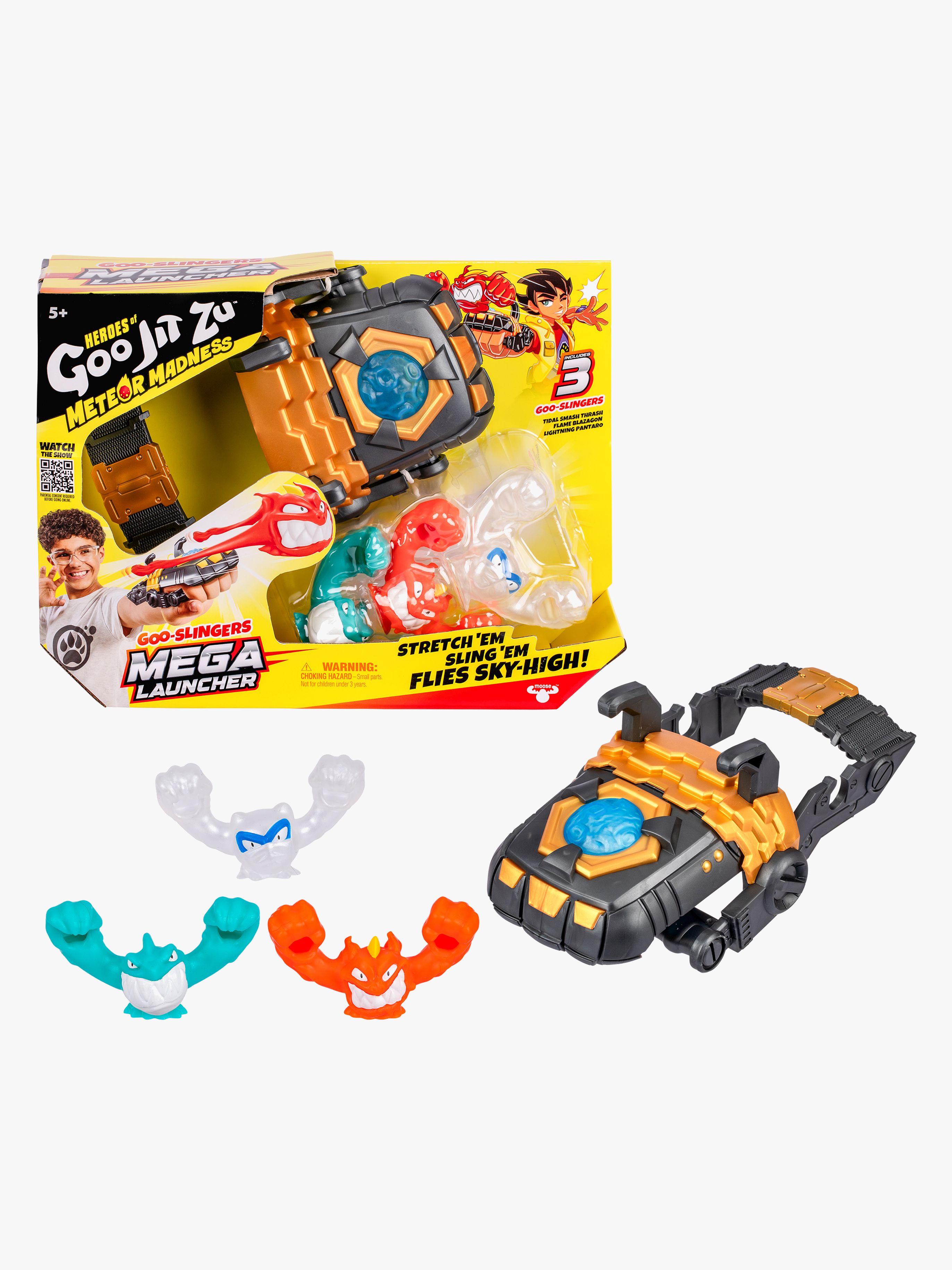 Goo Jit Zu Meteor Madness Spielset mit Figuren