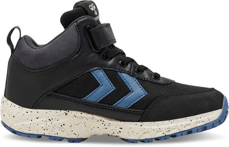 Hummel Root Tex Jr Sneaker, Black/Blue