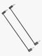 Safe & Care SafeGate Erweiterung 2 x 7 cm, Grau