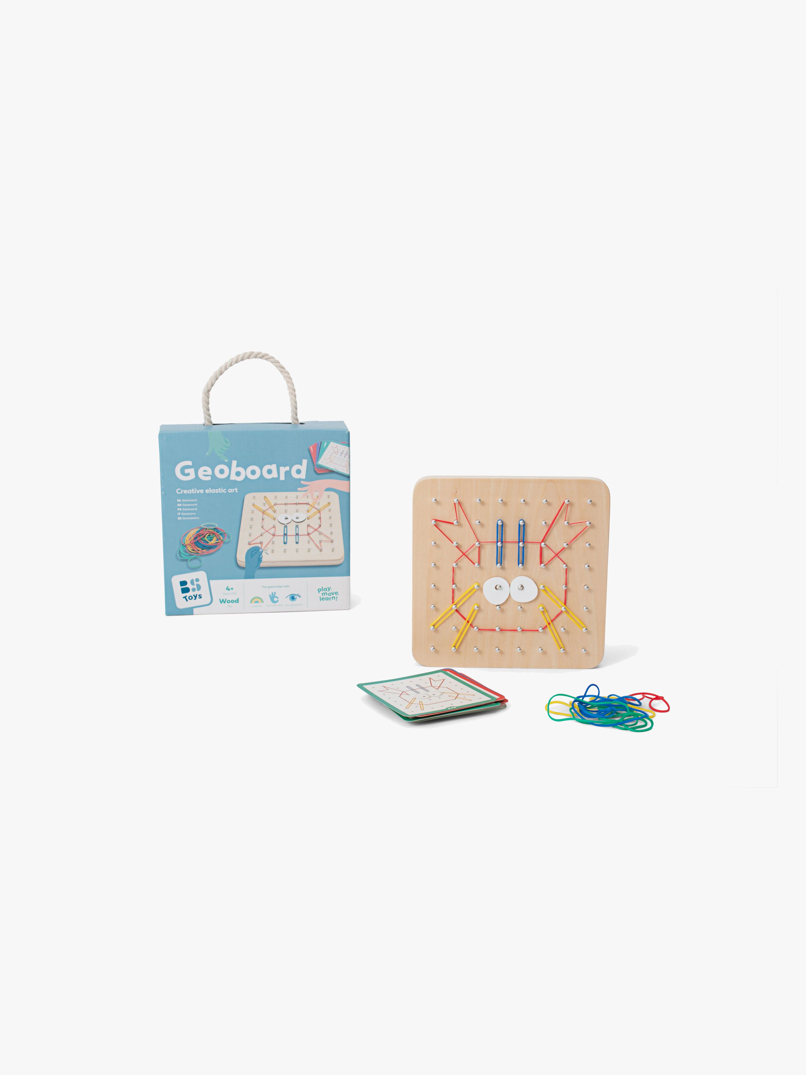 BS Toys Geoboard Spiel