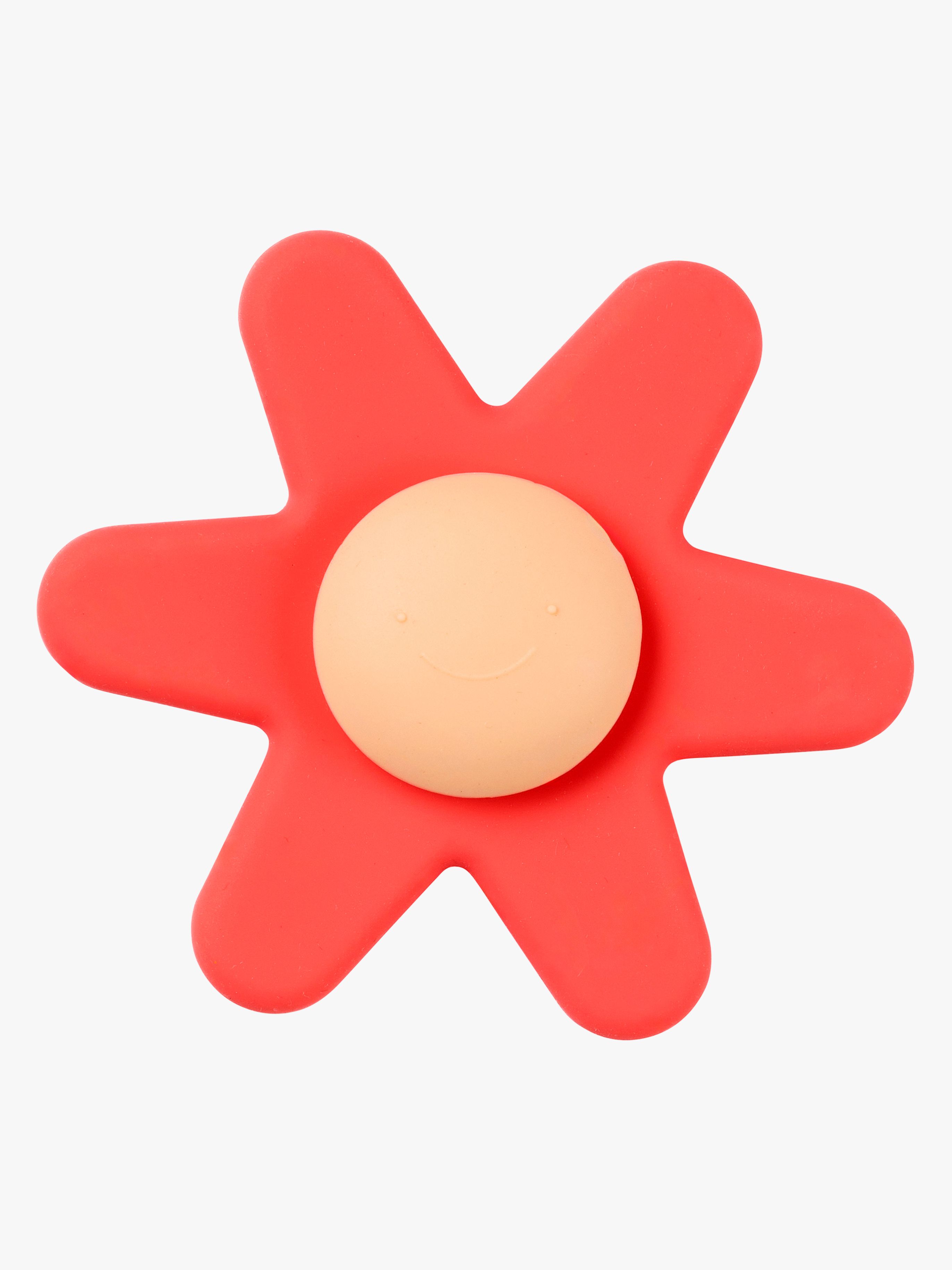 Soft Silicone Spinner mit Saugnapf, Rosa, Babyspielzeug