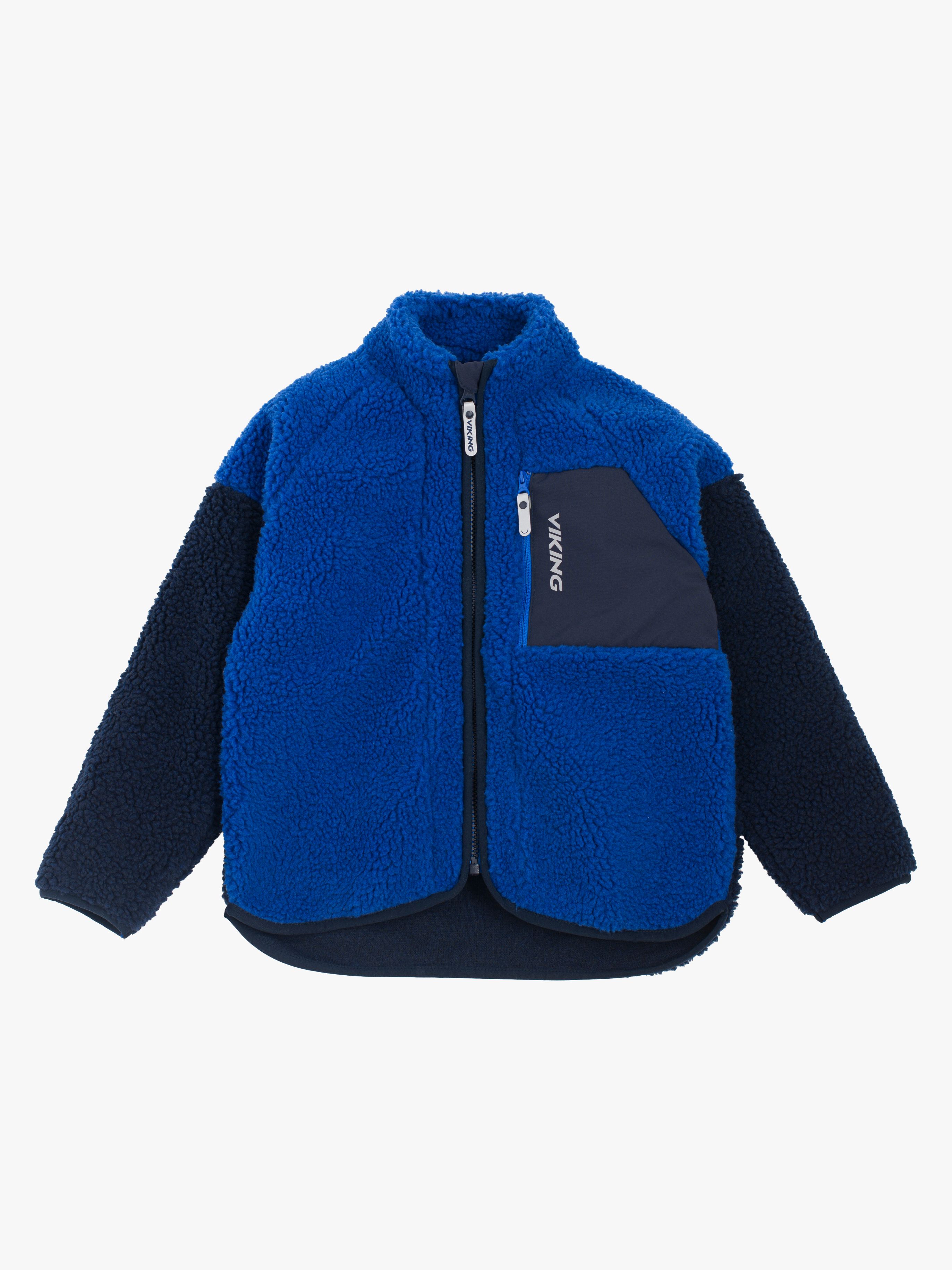 Viking Playtime Fleecejacke, Blau, 128