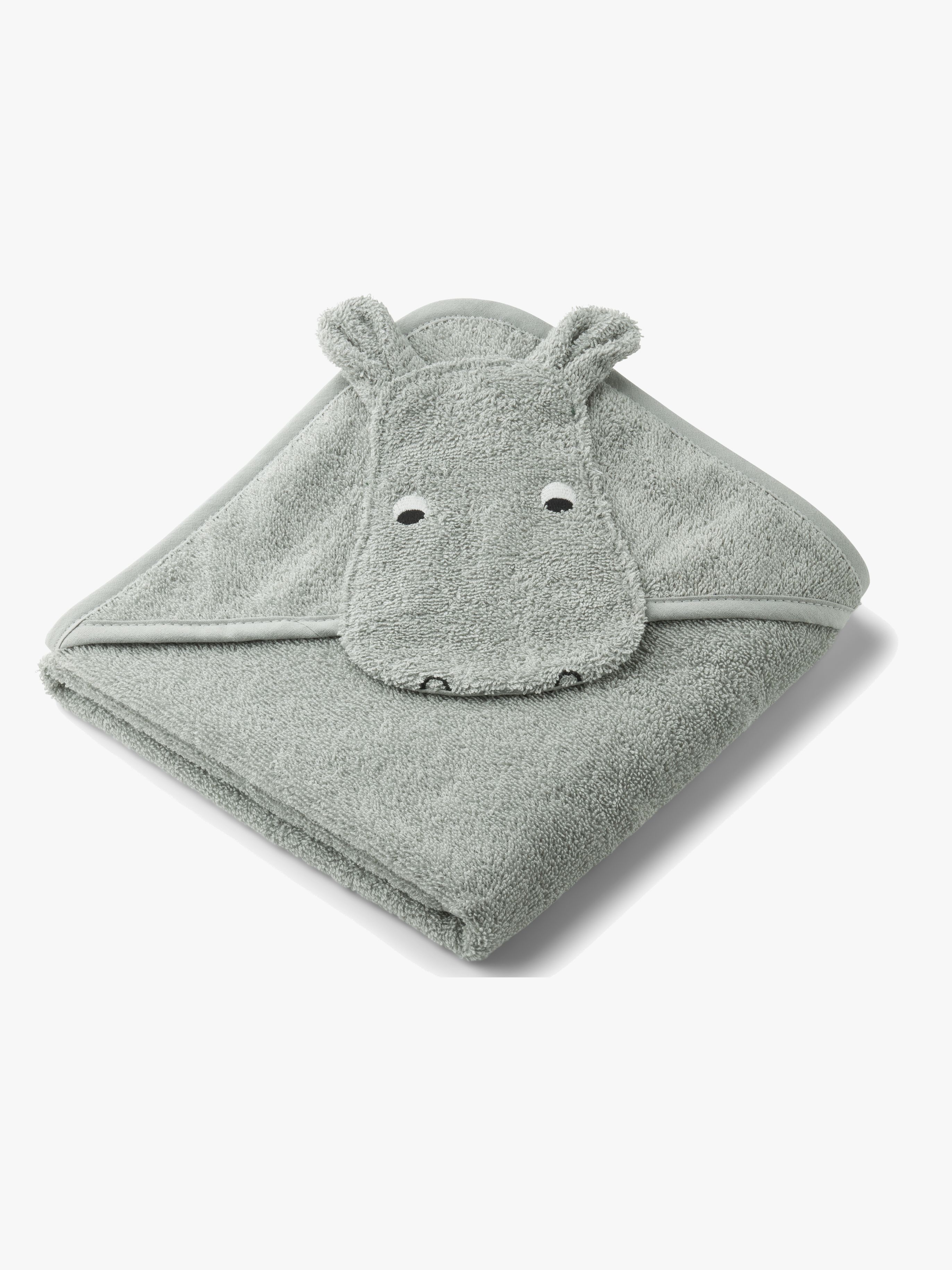 Albert Handtuch mit Kapuze, Hippo Dove Blue