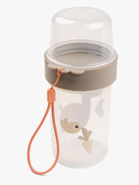 Done By Deer Lalee To Go Two-Way Snackbehälter, Sand