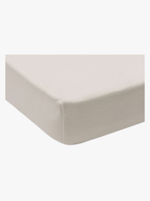 Jollein Spannbettlaken 2er-Pack 70x140, Sea Green/Ivory