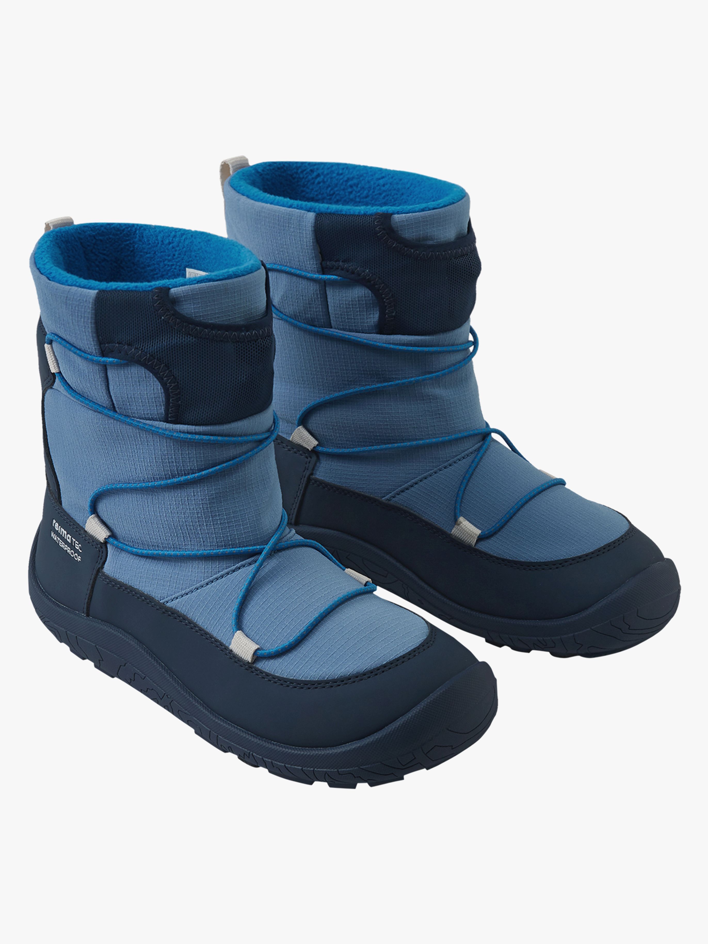 Reimatec Ensilumi Barefoot Jr Winterstiefel, Navy, 34