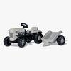 RollyKid Trettraktor mit Anhänger, Grau