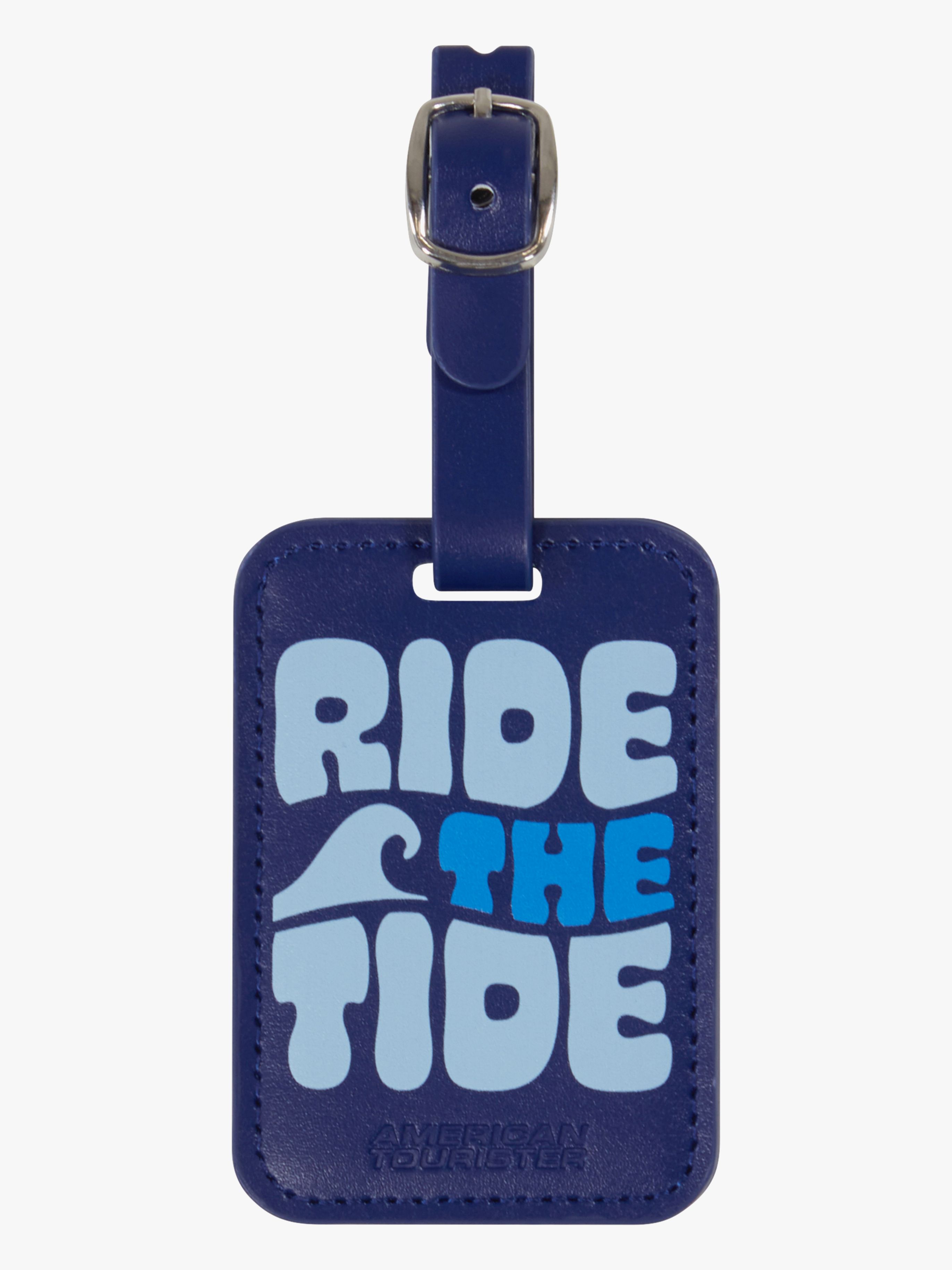 Graphic Tags Gepäckanhänger 2er-Pack, Ride The Tide