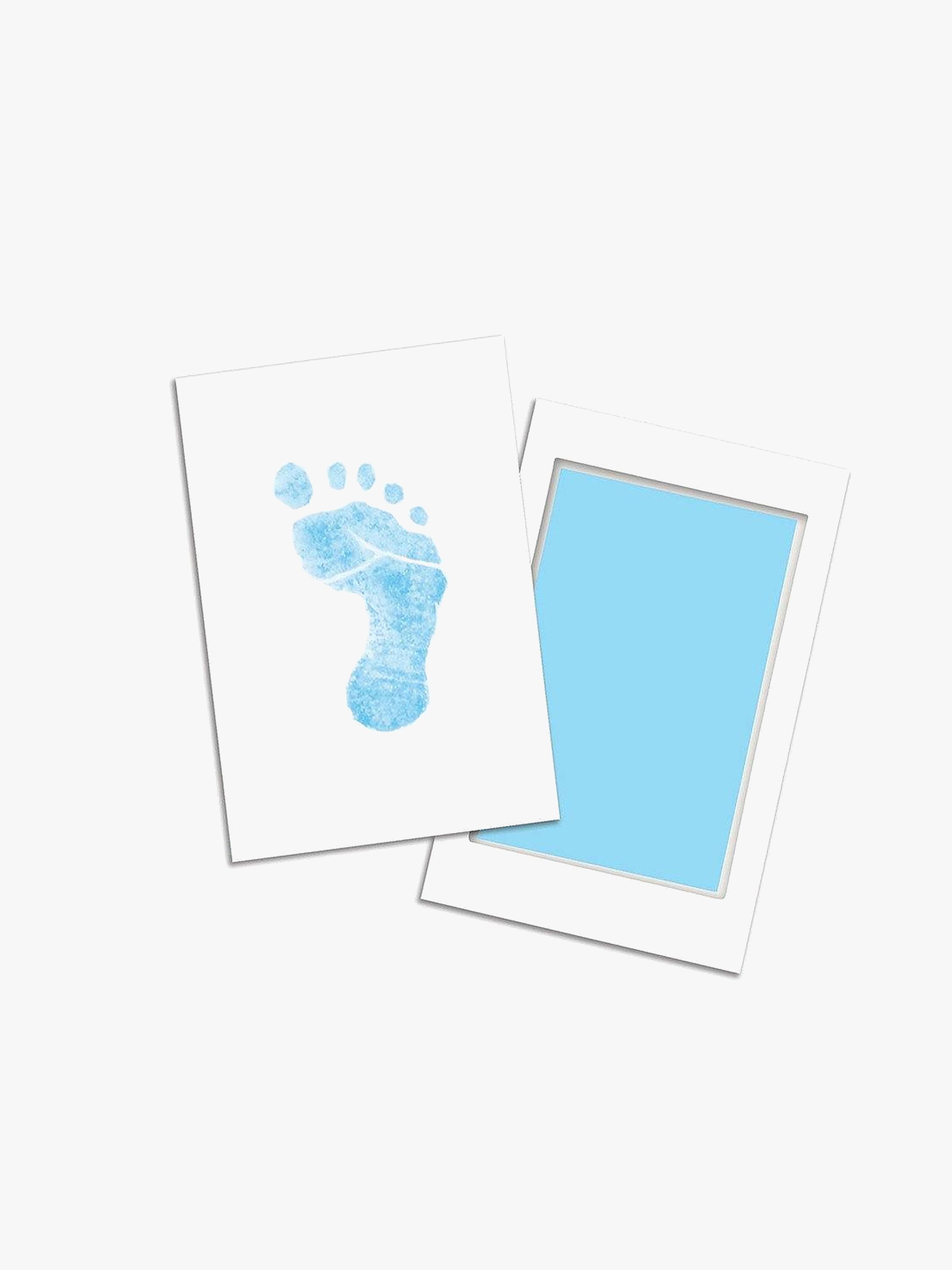 Clean-Touch Fuß- und Handabdruck, Blau