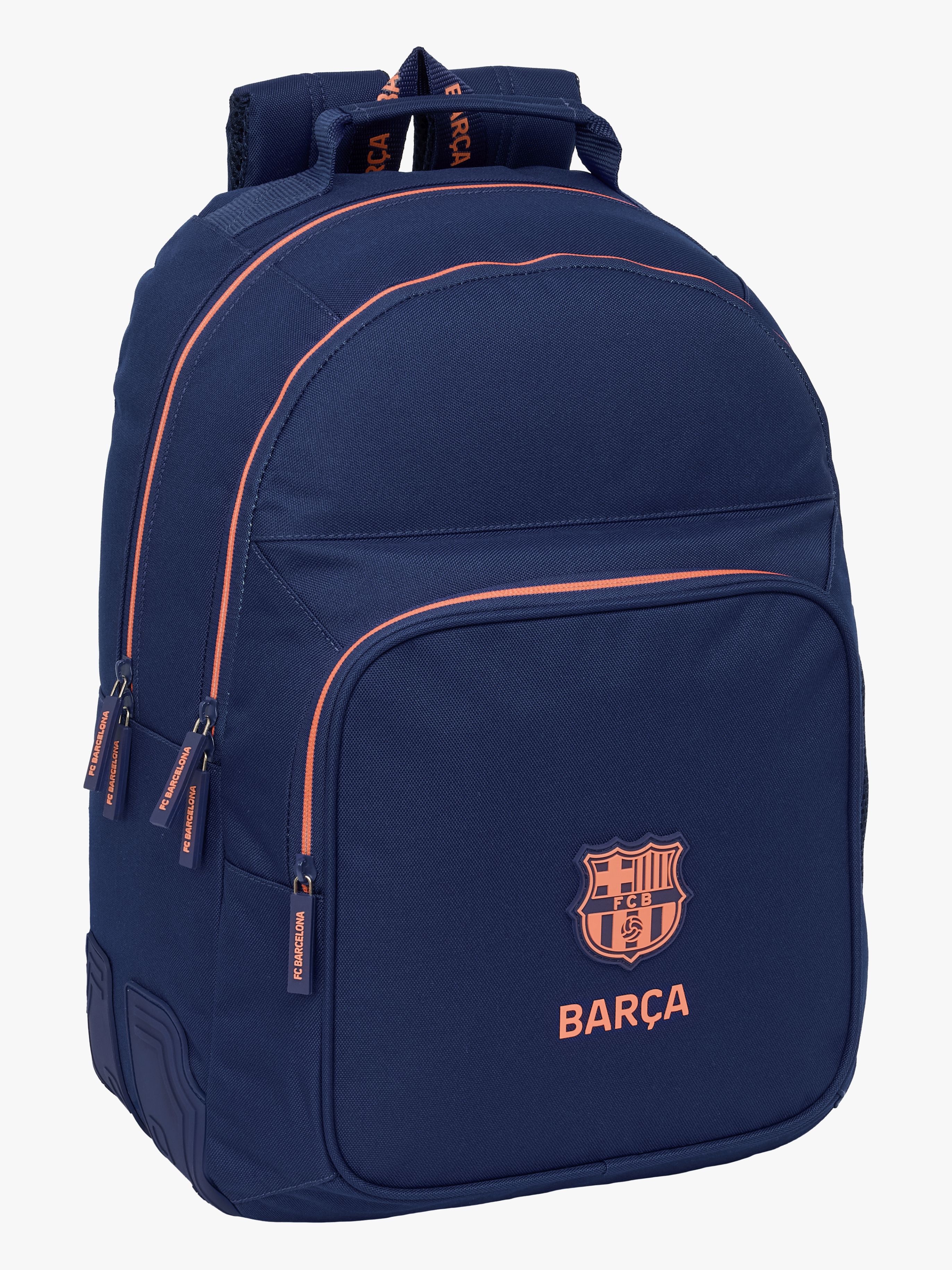 FC Barcelona  Doppelfach Kinder Rucksack, 2ª Equipment
