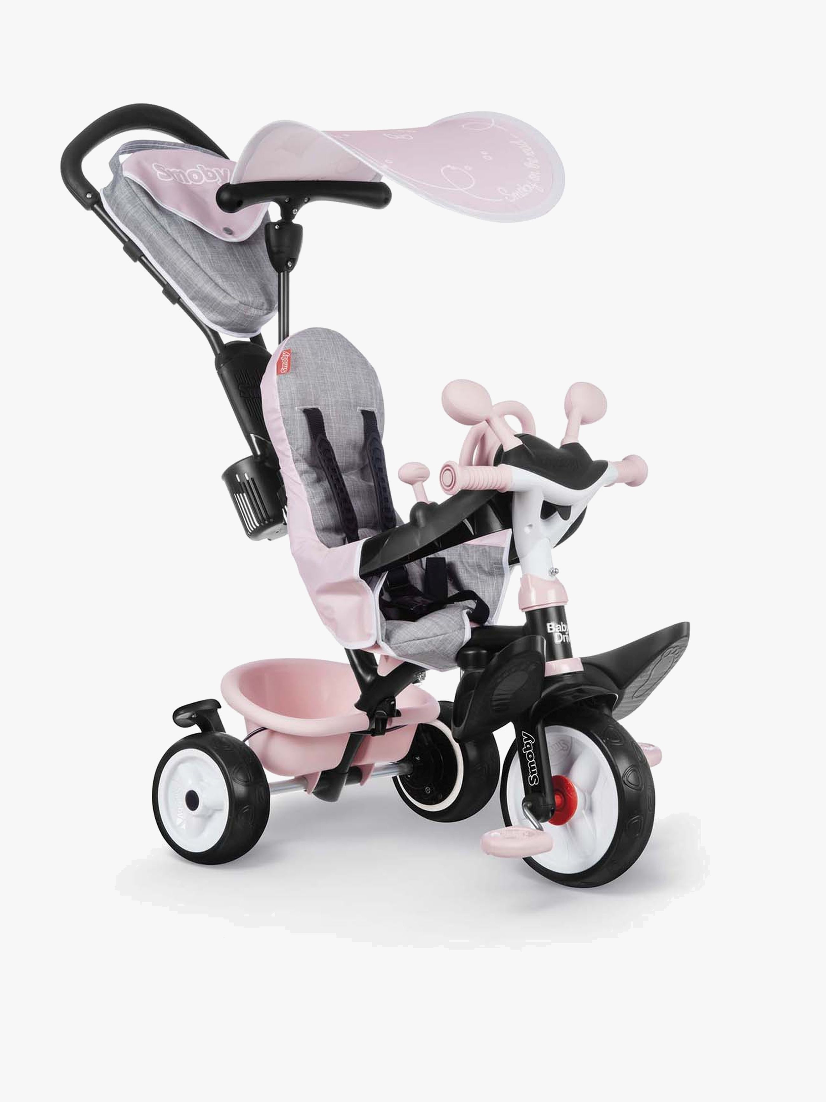 Smoby Dreirad Baby Driver Plus, Pink
