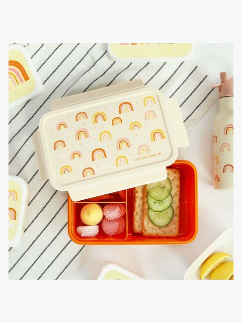 A Little Lovely Company Bento Lunchbox, Regenbogen