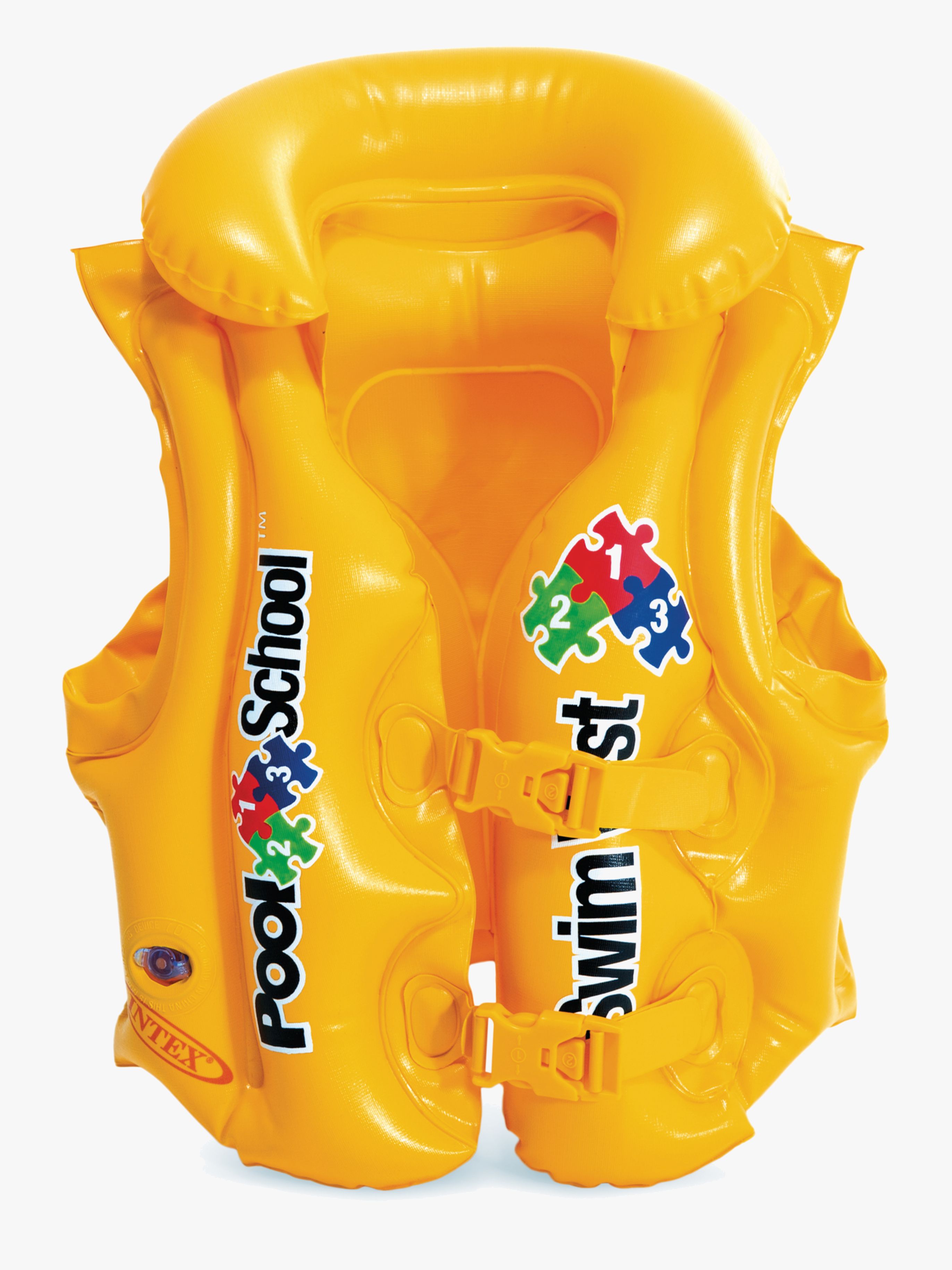 Pool School Deluxe Schwimmweste, Gelb