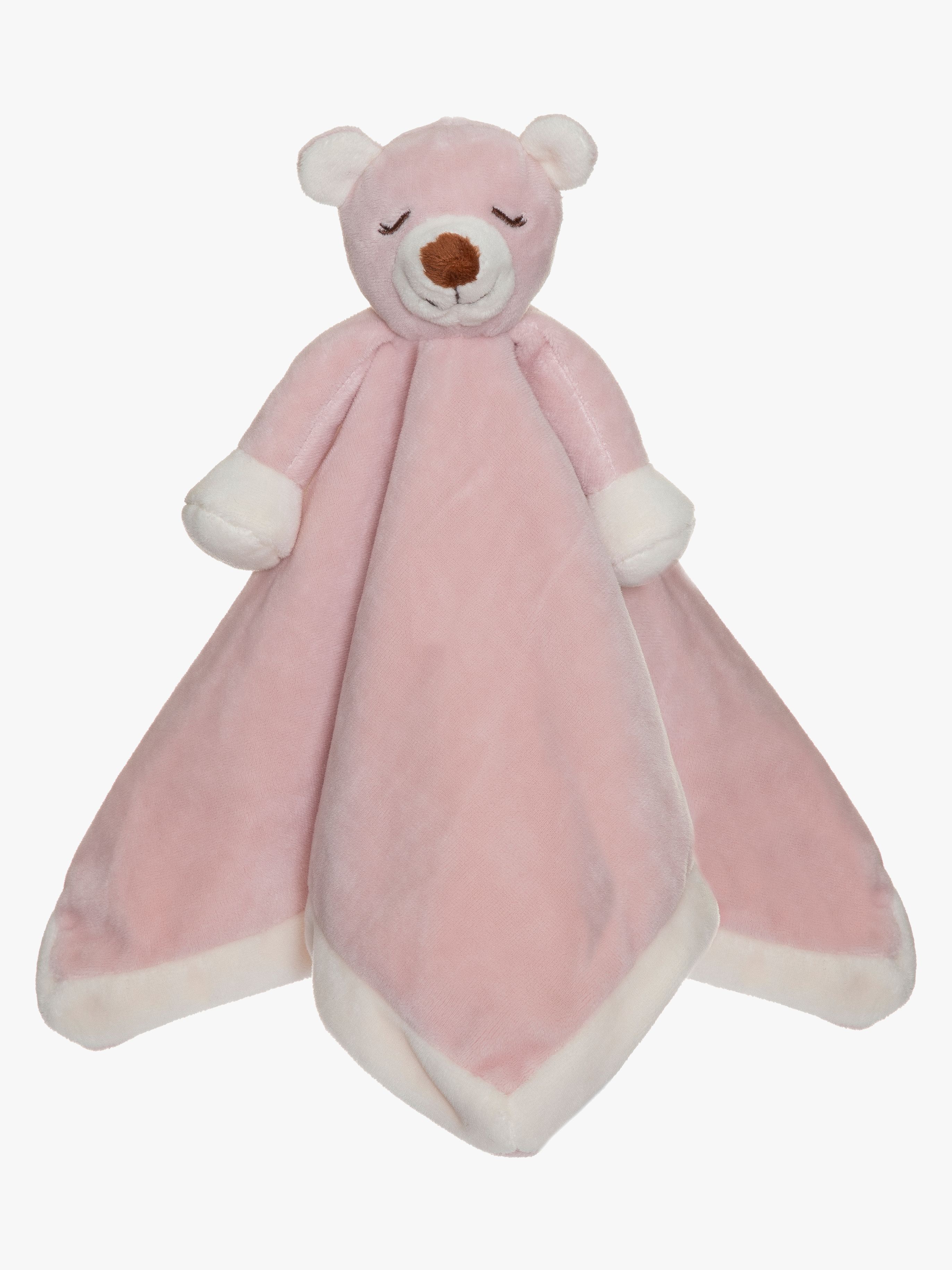 Diinglisar Teddybär Schmusetuch, Altrosa