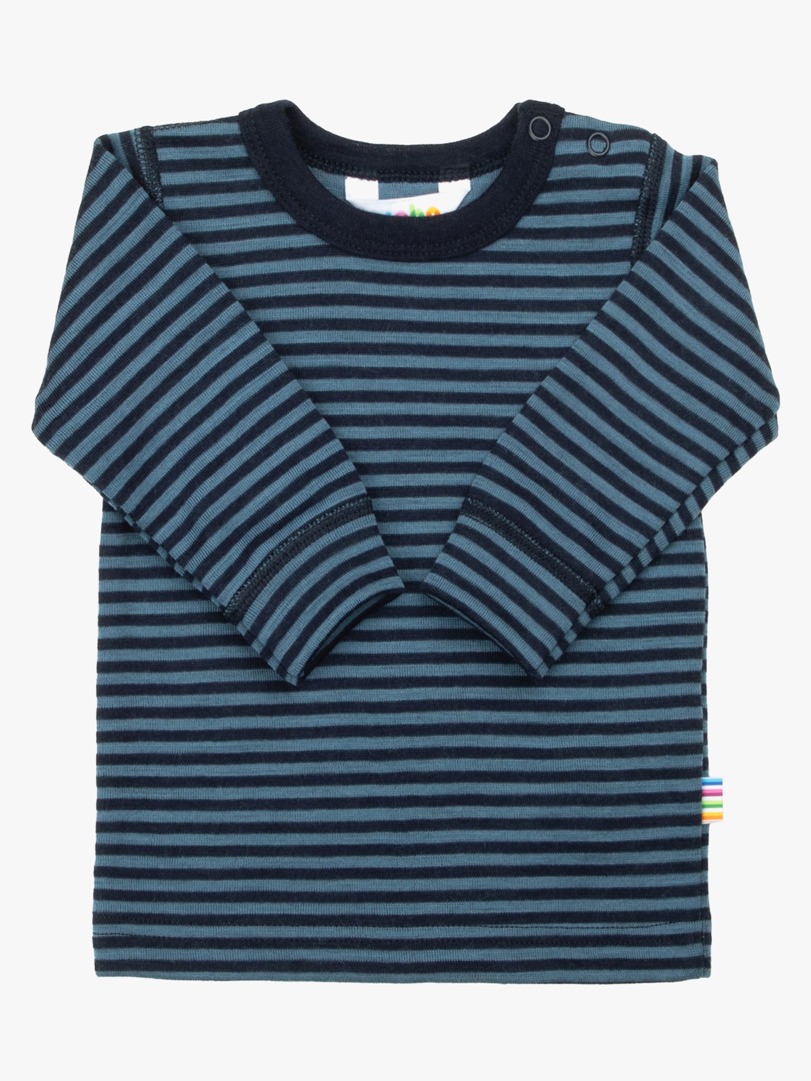 Joha Pullover Merinowolle, Blue, 70