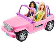 Barbie Puppe mit Freundin und Auto