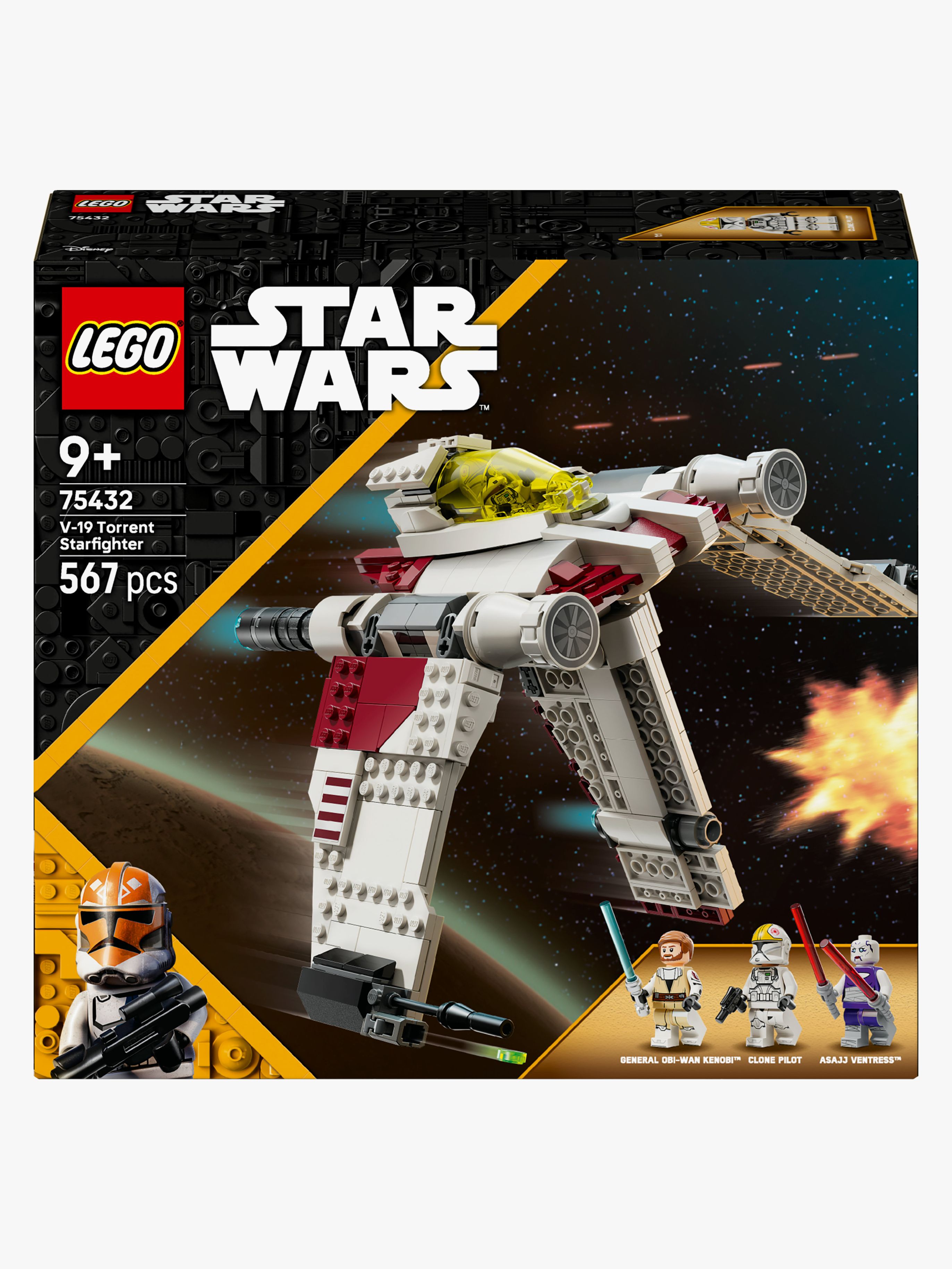 Star Wars 75432 V-19 Torrent-Sternjäger