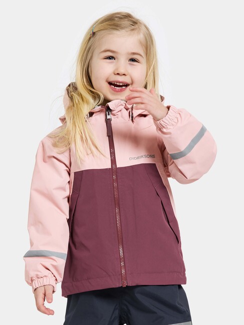 Didriksons Bladet Outdoorjacke, Dusty Pink