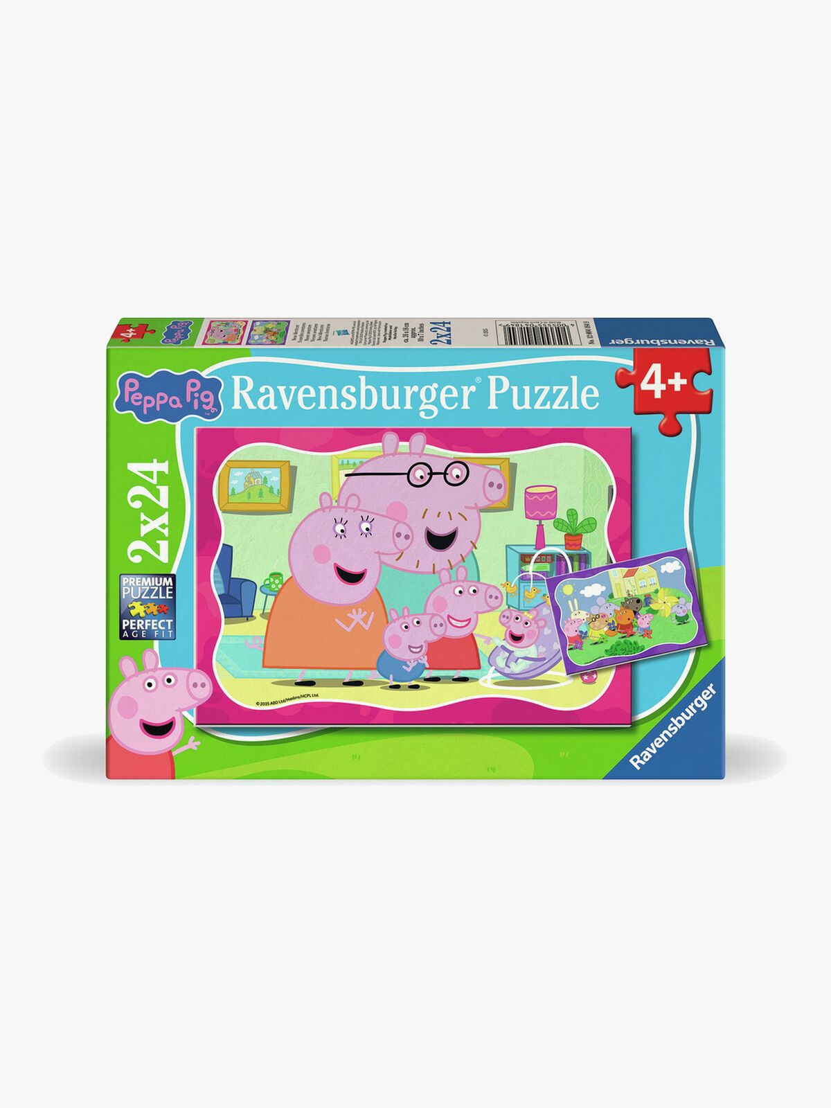 Ravensburger Peppa Wutz Puzzles 2x24 Teile