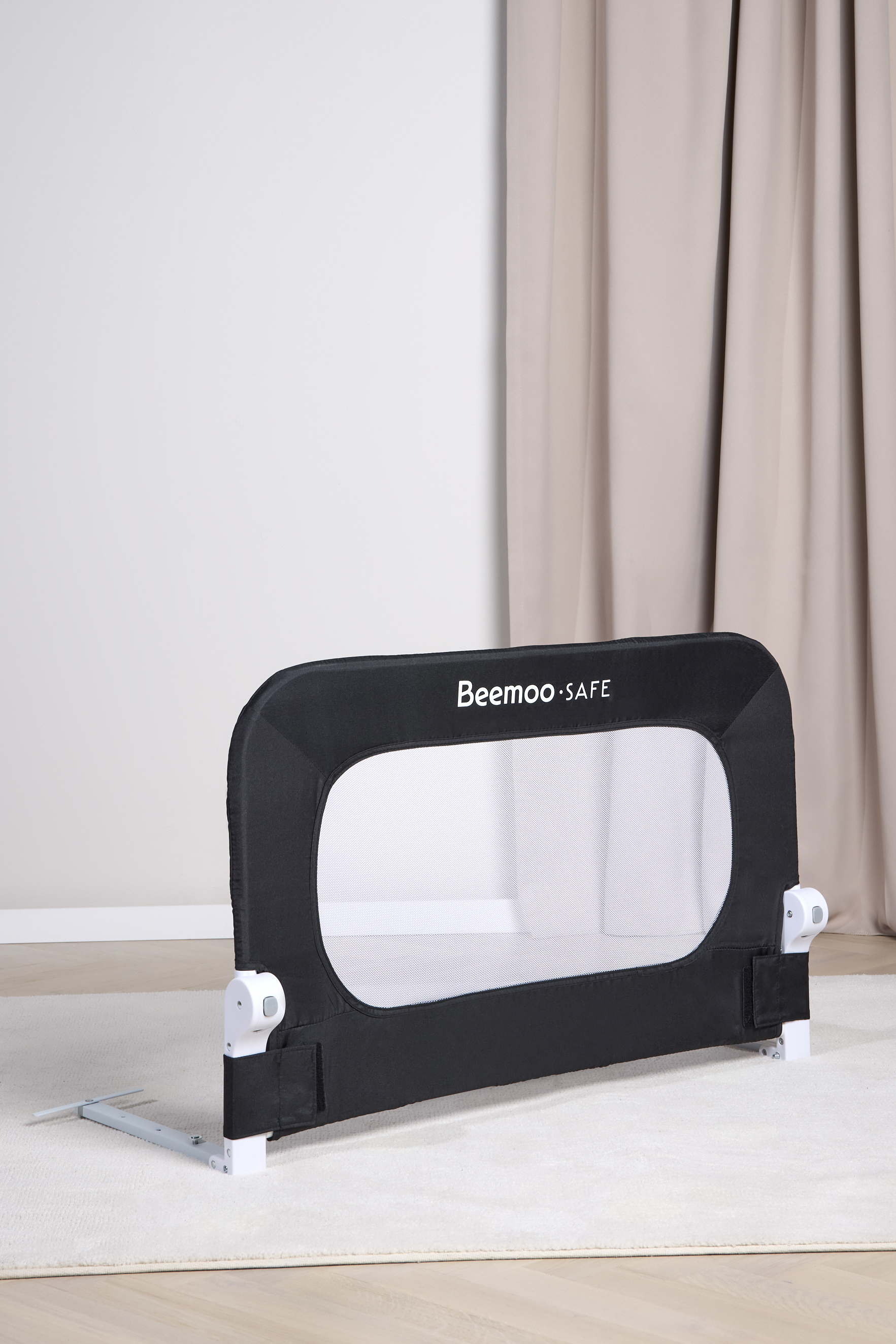 Beemoo SAFE Dream Bettbegrenzung 90 cm, Black