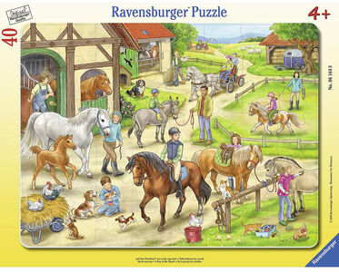 Ravensburger Puzzle A Day At The Ranch 40 Teile