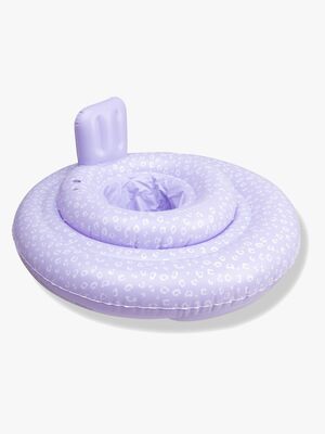 Swim Essentials Schwimmring Baby, Lila Leopard