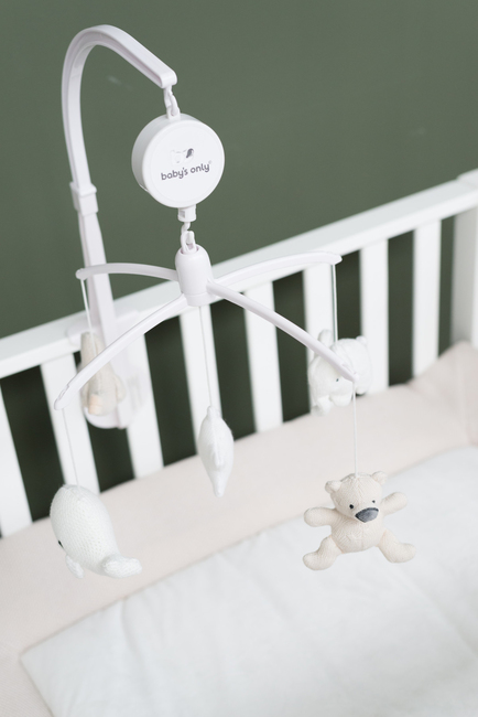 Baby's Only Mobile, Sand/White