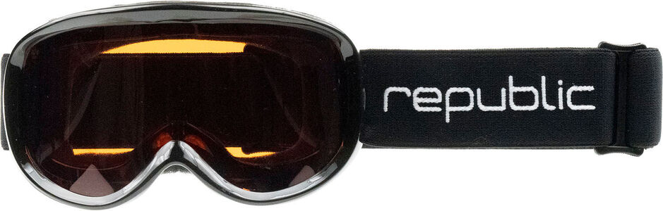 Republic R650 Junior Skibrille, Schwarz